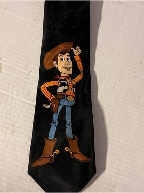 Vintage Original Disney Toy Story Sheriff Woody Character Tie